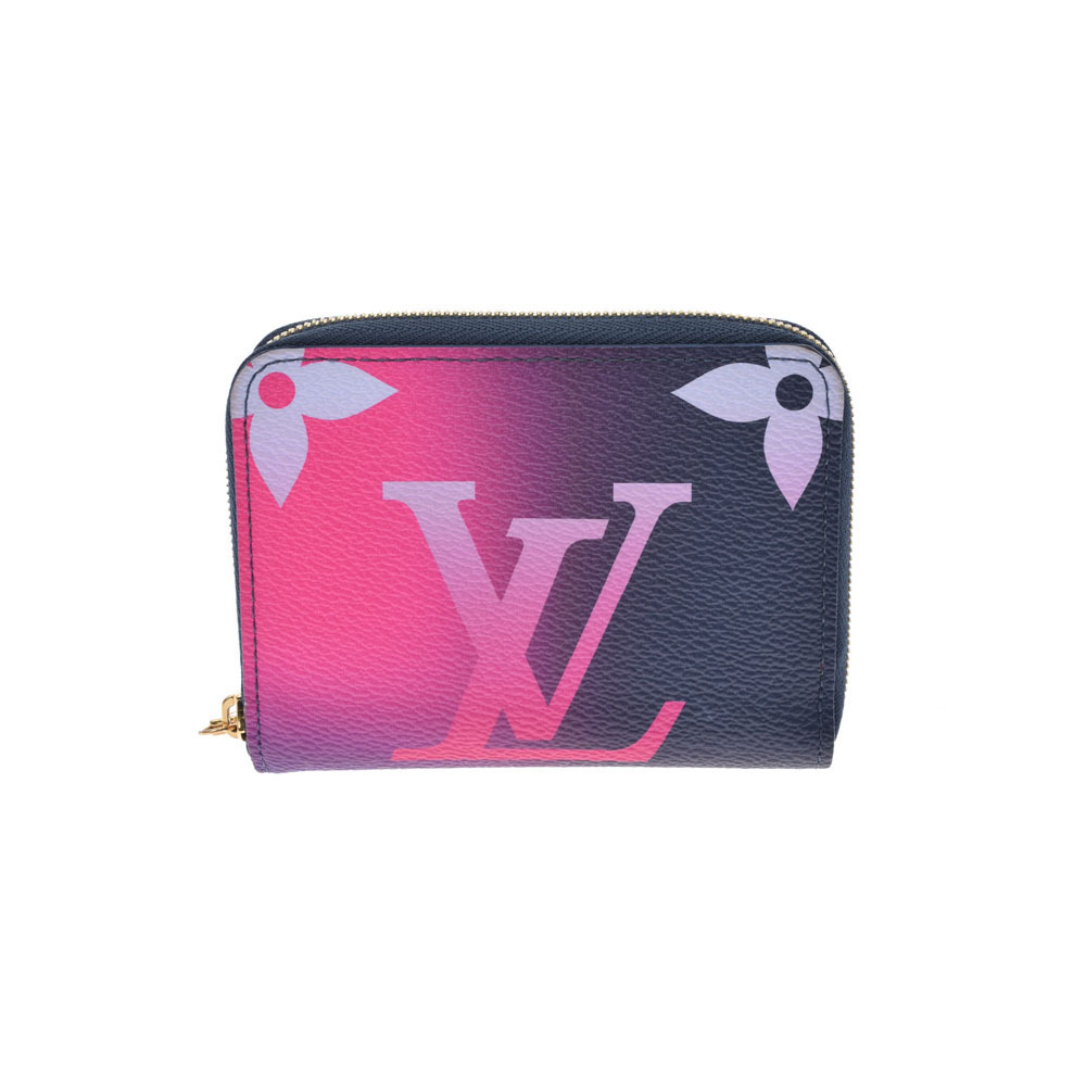 Louis Vuitton Spring the City Zippy Midnight Fuchsia Pink Wallet